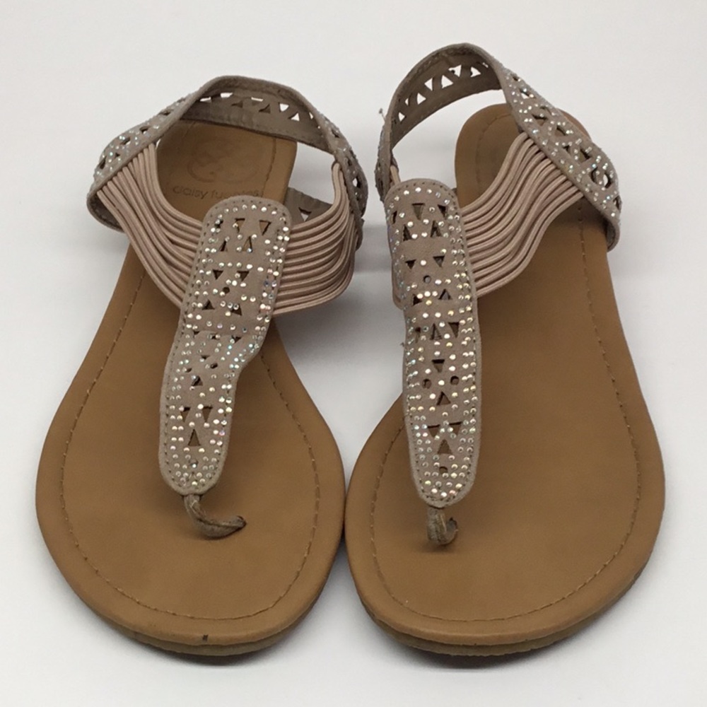 Daisy Fuentes Wedge Summer Sandals - Picture 4 of 13